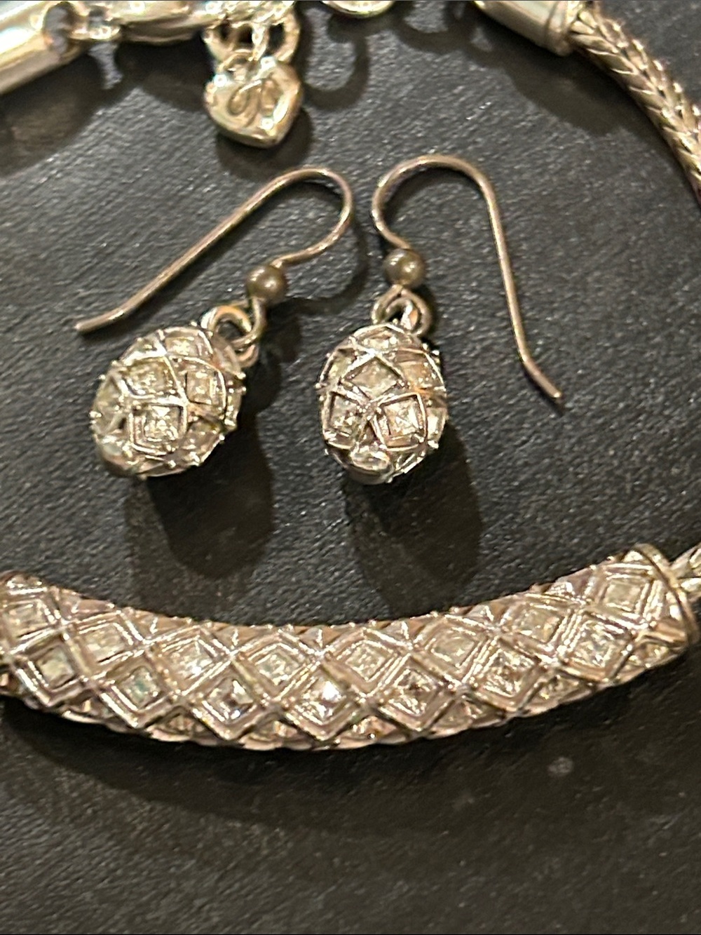 Brighton Life’s Journey bracelet and matching Drop Earrings